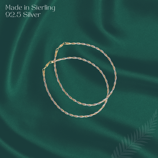 Golden Twist Anklet