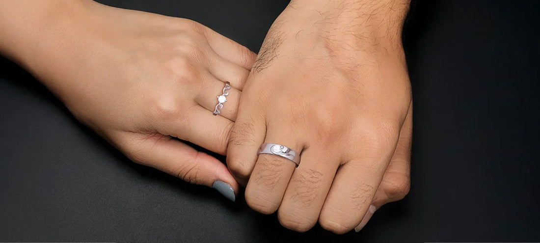 Why Go with Silver for your Engagement Couple Rings?