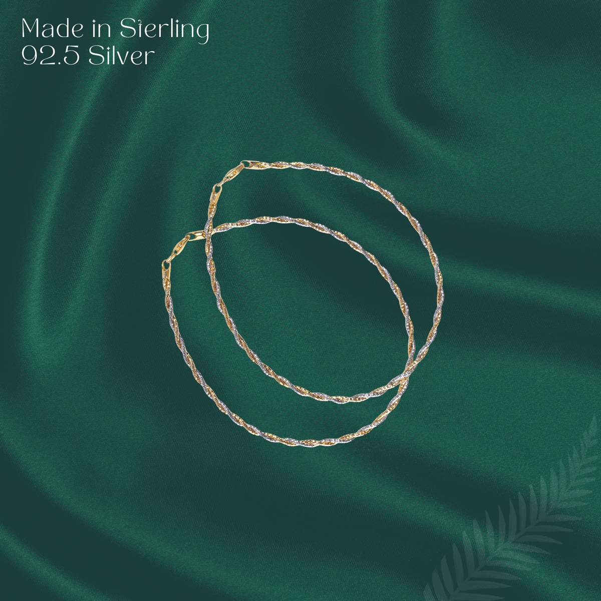 Golden Twist Anklet