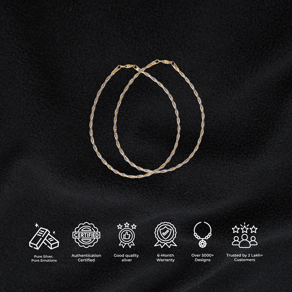 Golden Twist Anklet