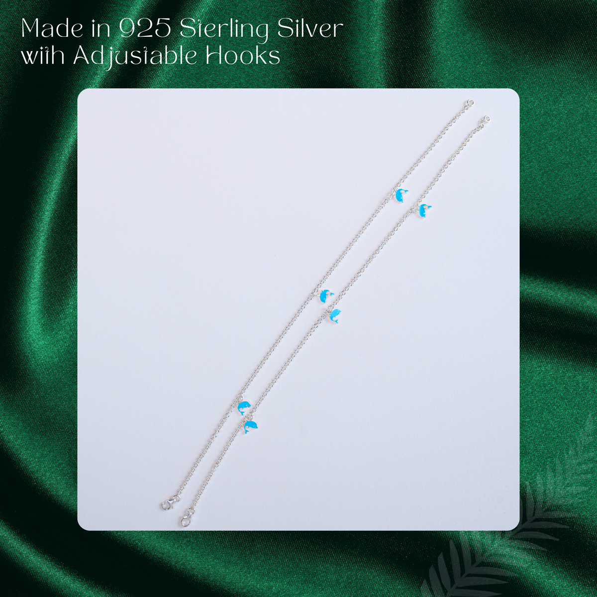 Minimal Fisk Anklet