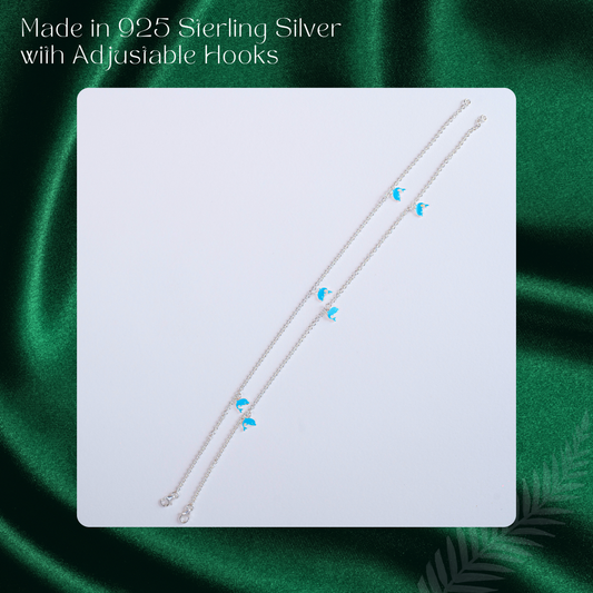 Minimal Fisk Anklet
